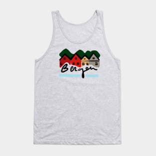 Bergen Houses Norway Tank Top